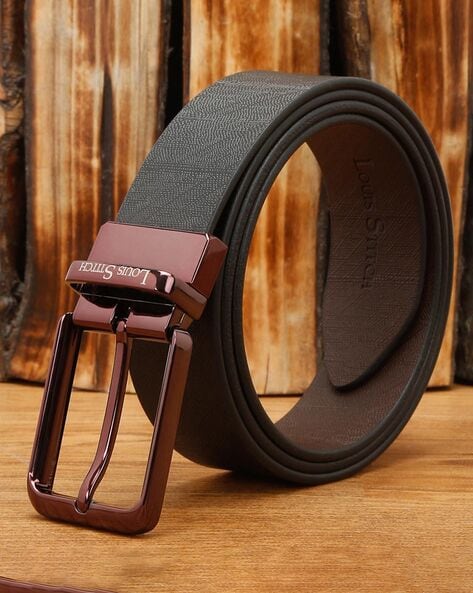 Buy Maroon Belts for Men by LOUIS STITCH Online