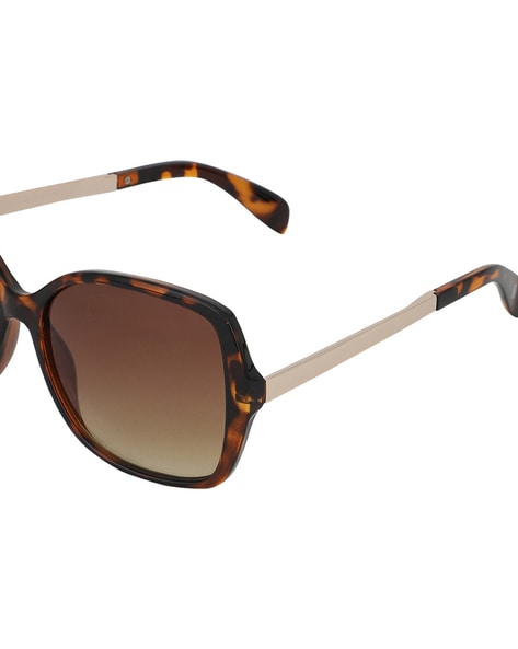 Givenchy Oversized Square Frame Acetate Glasses in Brown | Lyst