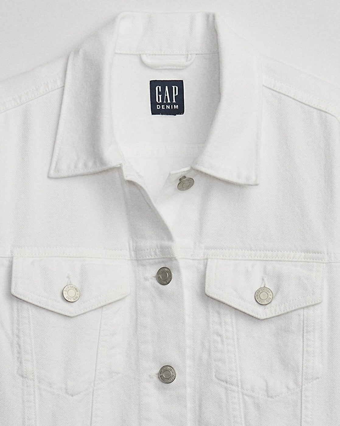 Gap on sale white denim