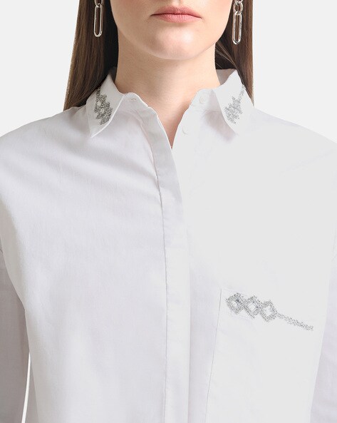 Buy White Shirts for Women by Kazo Online