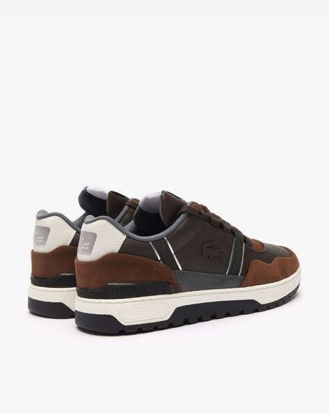Buy Lacoste T-Clip Winter Leather Outdoor Online | Ajio.com