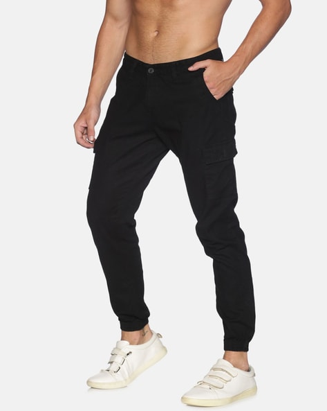 Buy Black Trousers & Pants for Men by IVOC Online