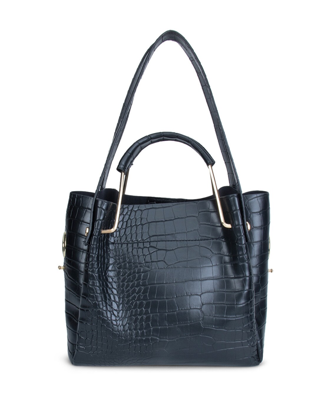 Kazo Handbags : Buy Kazo Black Textured Handbag Online