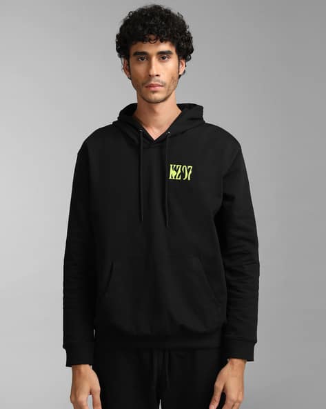 Buy Black Sweatshirt & Hoodies for Men by Kz07 Online | Ajio.com