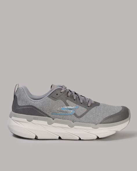 Skechers goga max mens hot sale silver