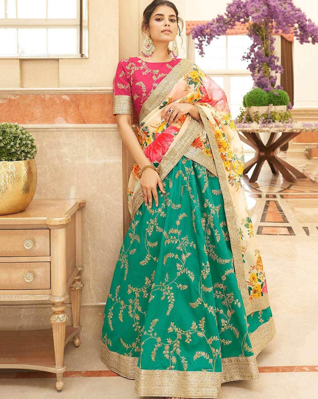 Women Shirts Lehenga Choli - Buy Women Shirts Lehenga Choli online in India