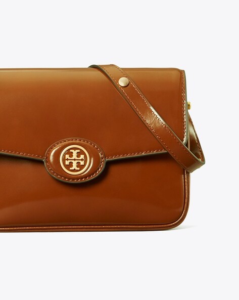 Tory Burch Robinson Spazzolato Convertible Shoulder Bag