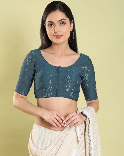 Buy Green Blouses for Women by SALWAR STUDIO Online