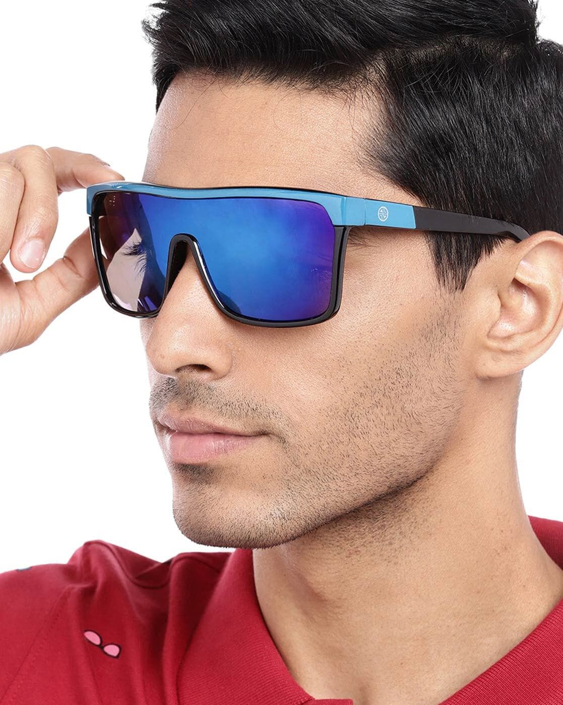 Carlton London Multi Toned Uv Protected Sports Sunglasses For Men