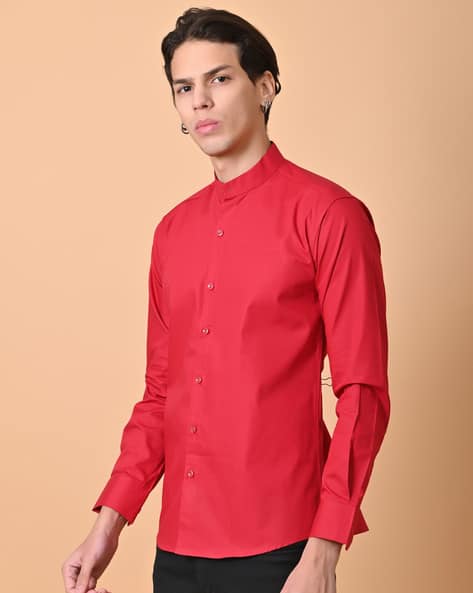 Buy Red Shirts for Men by Pactimo Online | Ajio.com