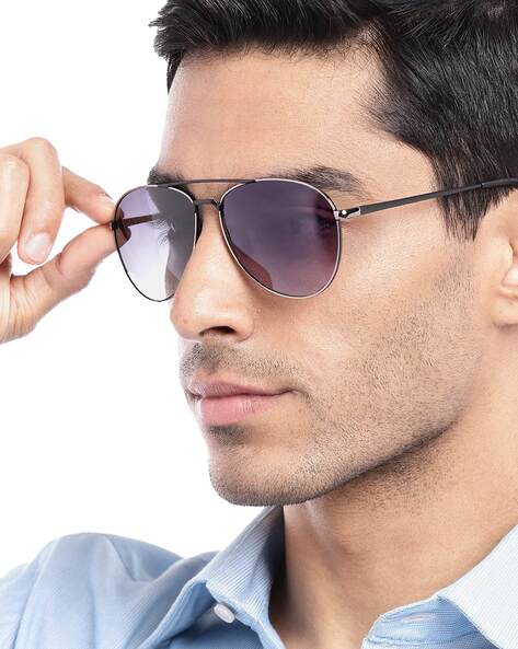 Buy Silver Sunglasses for Men by CLARK N PALMER Online | Ajio.com