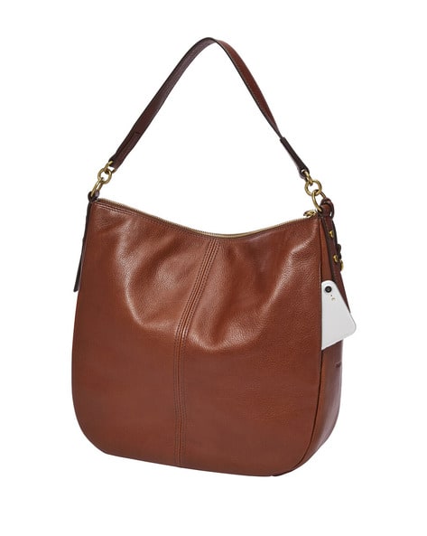 Tas Fossil Fossil Leather Bag Buy Brown Handbags For Women By