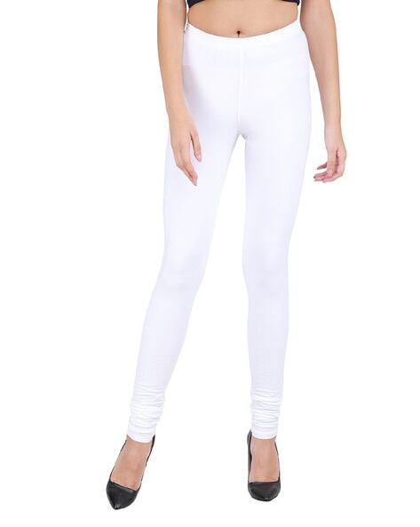 Slim-Fit Churidar with Elasticated Waistband Price in India