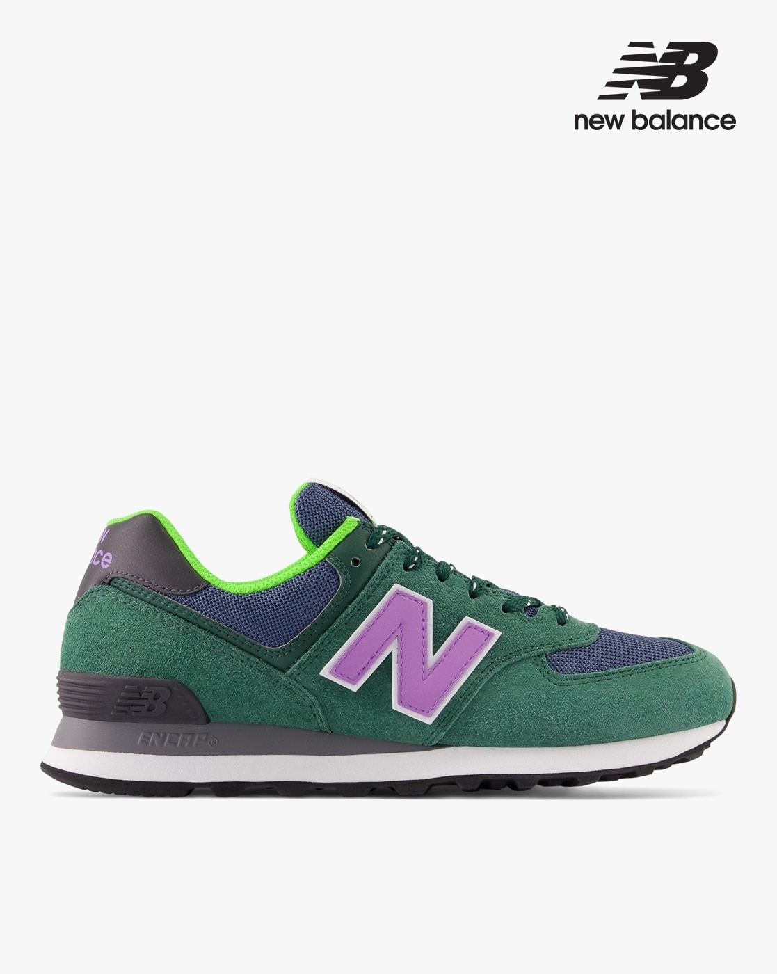 Dark green clearance new balance 574