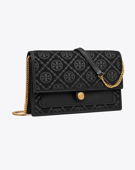 Black Tory Burch Purse Bag Missing the over the... - Depop