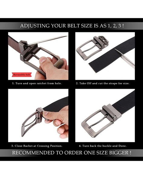 Buy Reversible Belts for Men Online at Louis Stitch