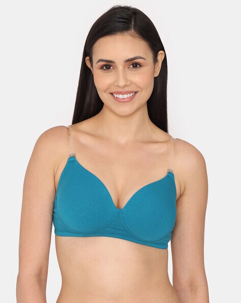Basics Padded Non-Wired 3/4th Coverage Backless Bra