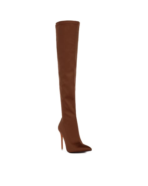 Buy knee length shop boots online india