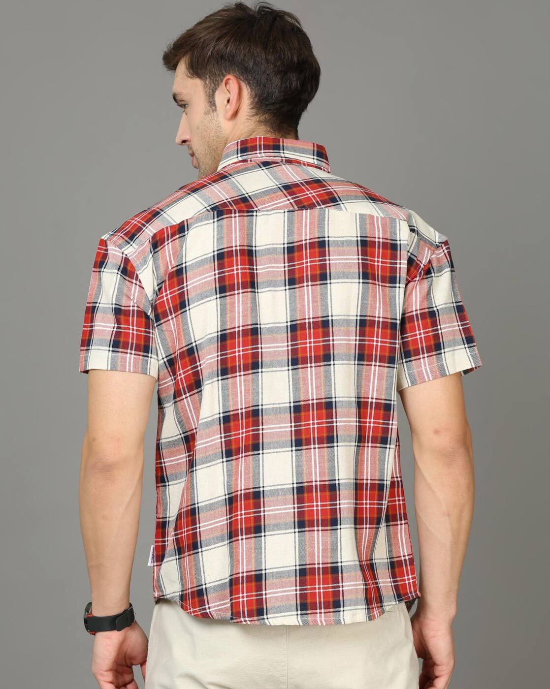 Cabelas Button Up Shirt Extra Large Adult Red Plaid Outdoors Pockets  Fishing Men