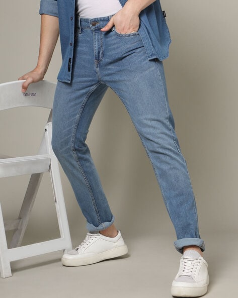 Estrolo  Buy Branded Blue Jeans Pant For Men  Stretchable Slim Fit