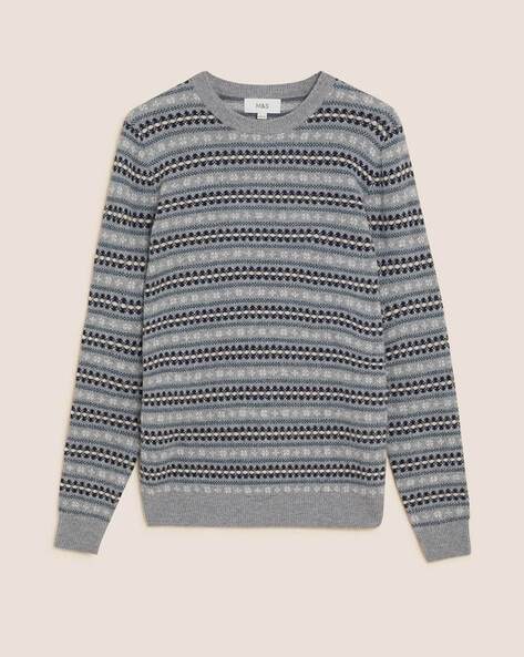 Buy Multicoloured Sweaters & Cardigans for Men by Marks & Spencer Online