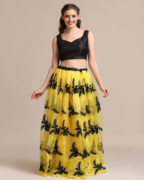 Buy Yellow Lehenga Choli Sets for Women by WARTHY ENT Online