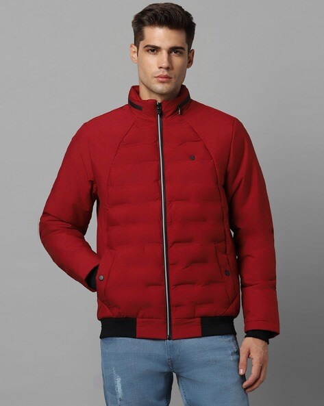 Buy Maroon Jackets & Coats for Men by ALLEN SOLLY Online | Ajio.com