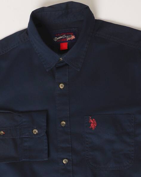 Men Slim Fit Cotton Shirt