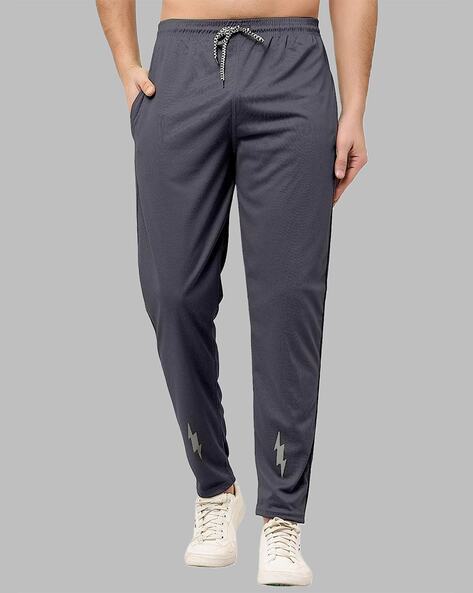 Track pants best sale with elastic ankle