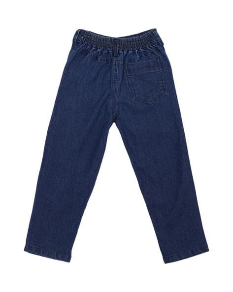 Buy Men's Relaxed Regular Slim Fit Ripped Washed Denim Blue Jeans Online at  desertcartINDIA