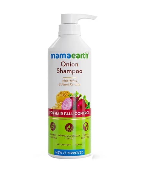 MAMAEARTH Onion Shampoo For Hair Growth & Hair Fall