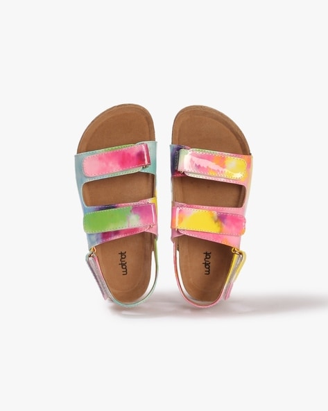 Colourful sandals hot sale