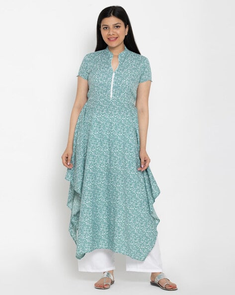 rose gold birthday dress YASH GALLERY Women's Green Georgette Anarkali Dress (Green) – Yash Gallery main image 1
