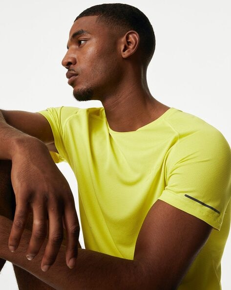 Buy Lime Yellow Tshirts for Men by Marks & Spencer Online