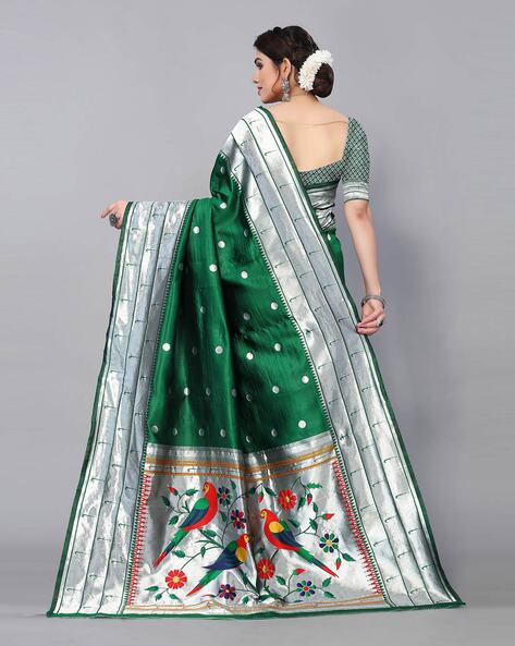 Tathastu Pune - paithani saree | Khadi saree, Wedding saree indian, Bridal  blouse designs