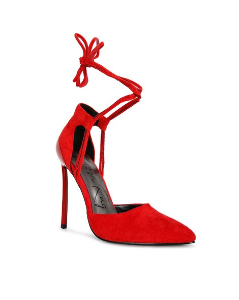 SELFIEE Women Red Heels - Buy SELFIEE Women Red Heels Online at Best Price  - Shop Online for Footwears in India | Flipkart.com