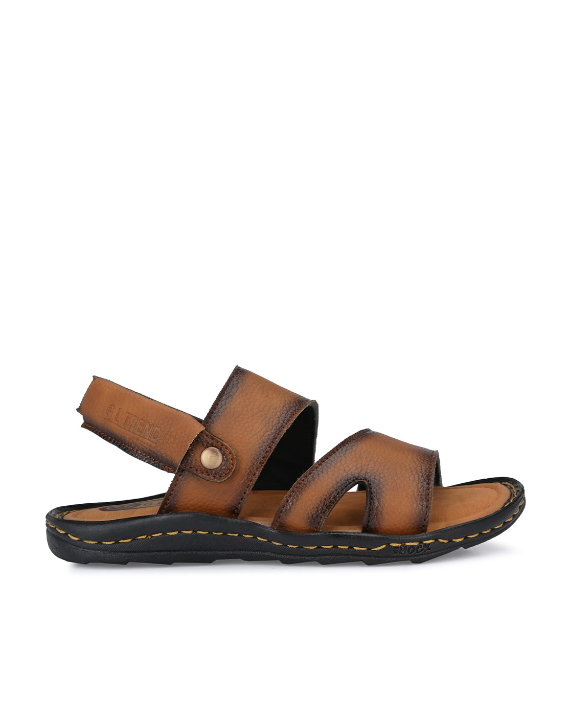 Tan open hot sale toe sandals