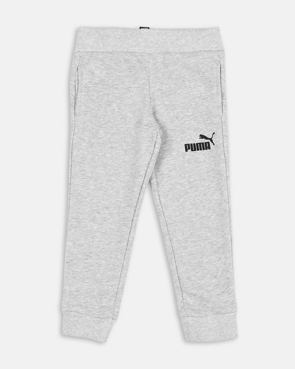 Men's PUMA Knitted Slim Fit Sweat Pants in Gray size S | PUMA | Shaheen  Bagh | New Delhi