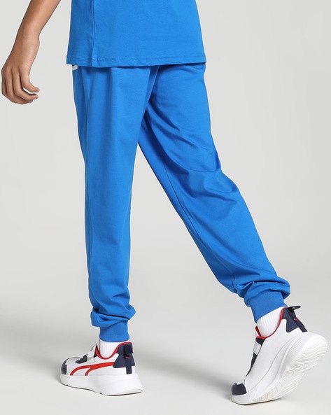 Buy blue Track Pants for Boys by PUMA Online Ajio