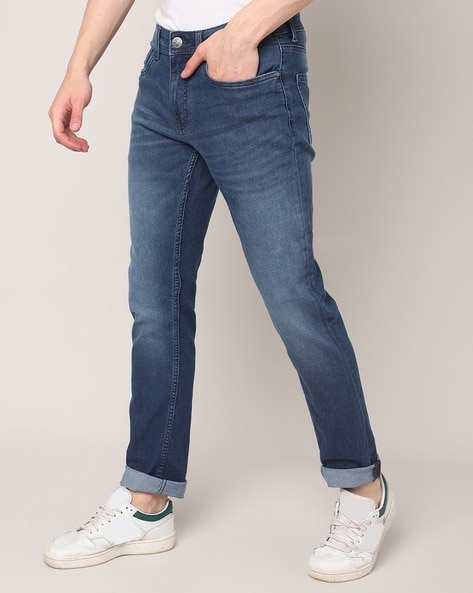 Being human Dark Blue Solid Straight Jeans (566951, Size - 32) in Rewa at  best price by Kanha Fashion Industry Pvt Ltd - Justdial