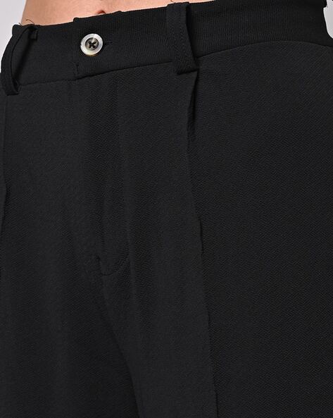 Buy Black Trousers & Pants for Women by KOTTY Online