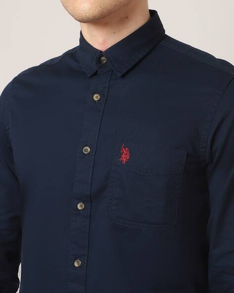 Men Slim Fit Cotton Shirt