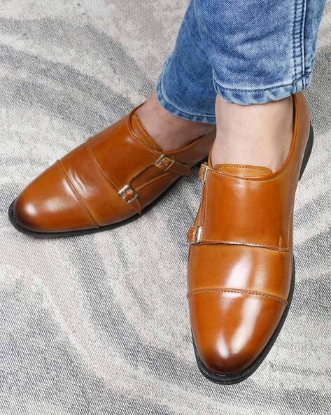 Round-Toe Slip-On Monks