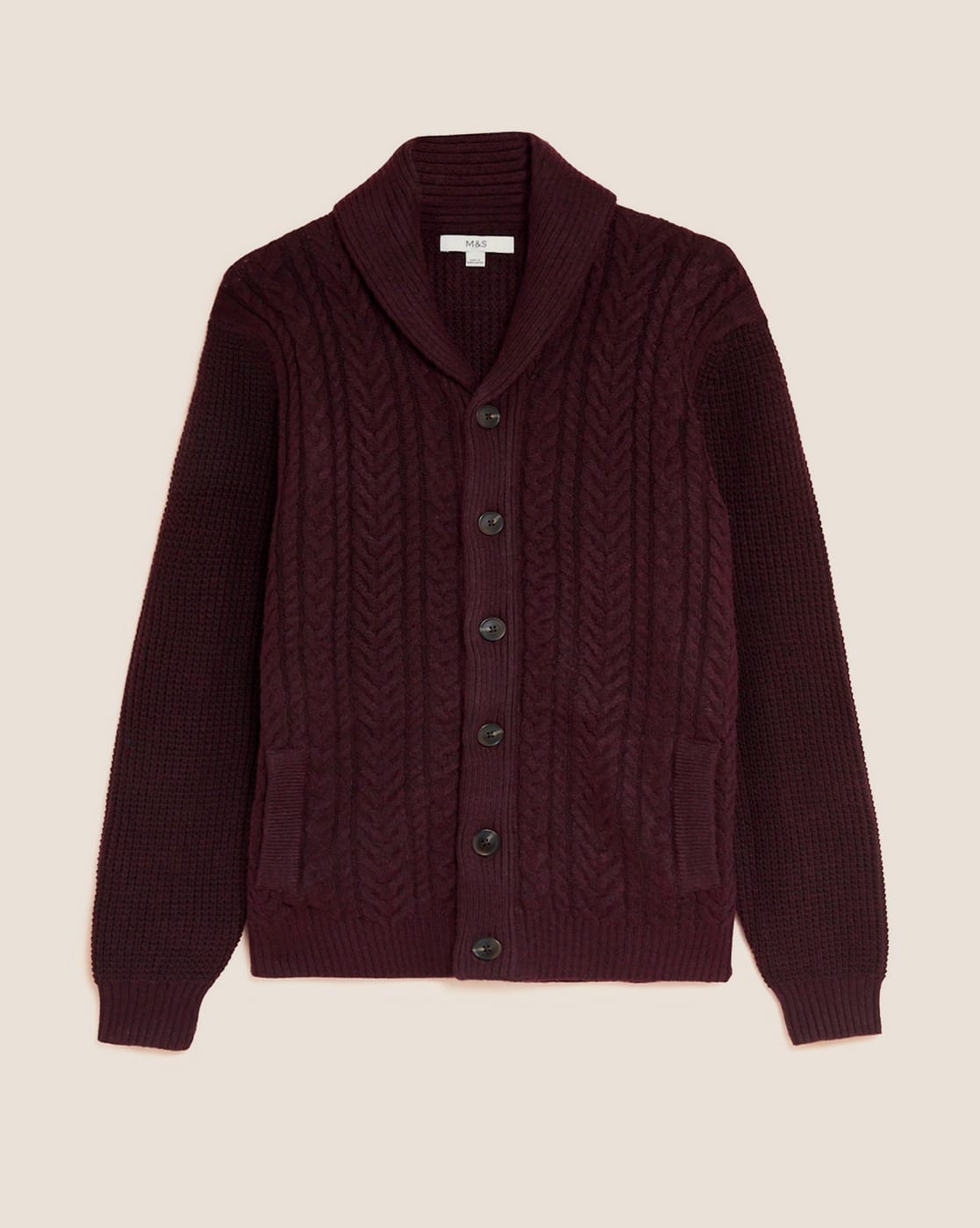 Buy Maroon Sweaters Cardigans for Men by Marks Spencer Online