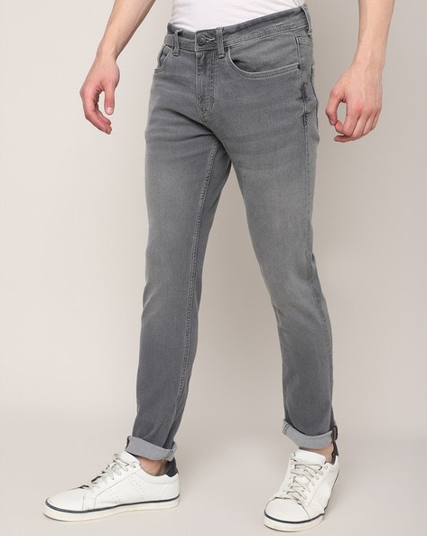 WBLeroy Ash Grey Jeans - Grey – Woodbird EU
