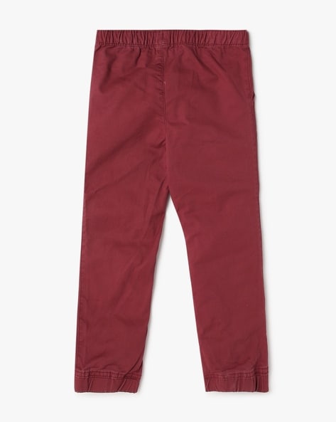 Gap maroon hot sale pants