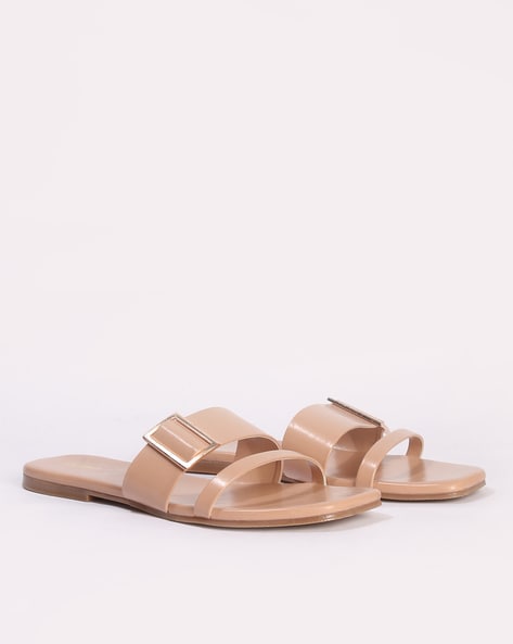 Nude slide sandals new arrivals