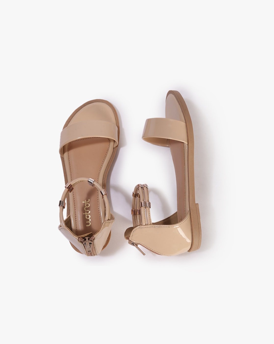 Buy Beige Sandals for Girls by Wotnot Online | Ajio.com