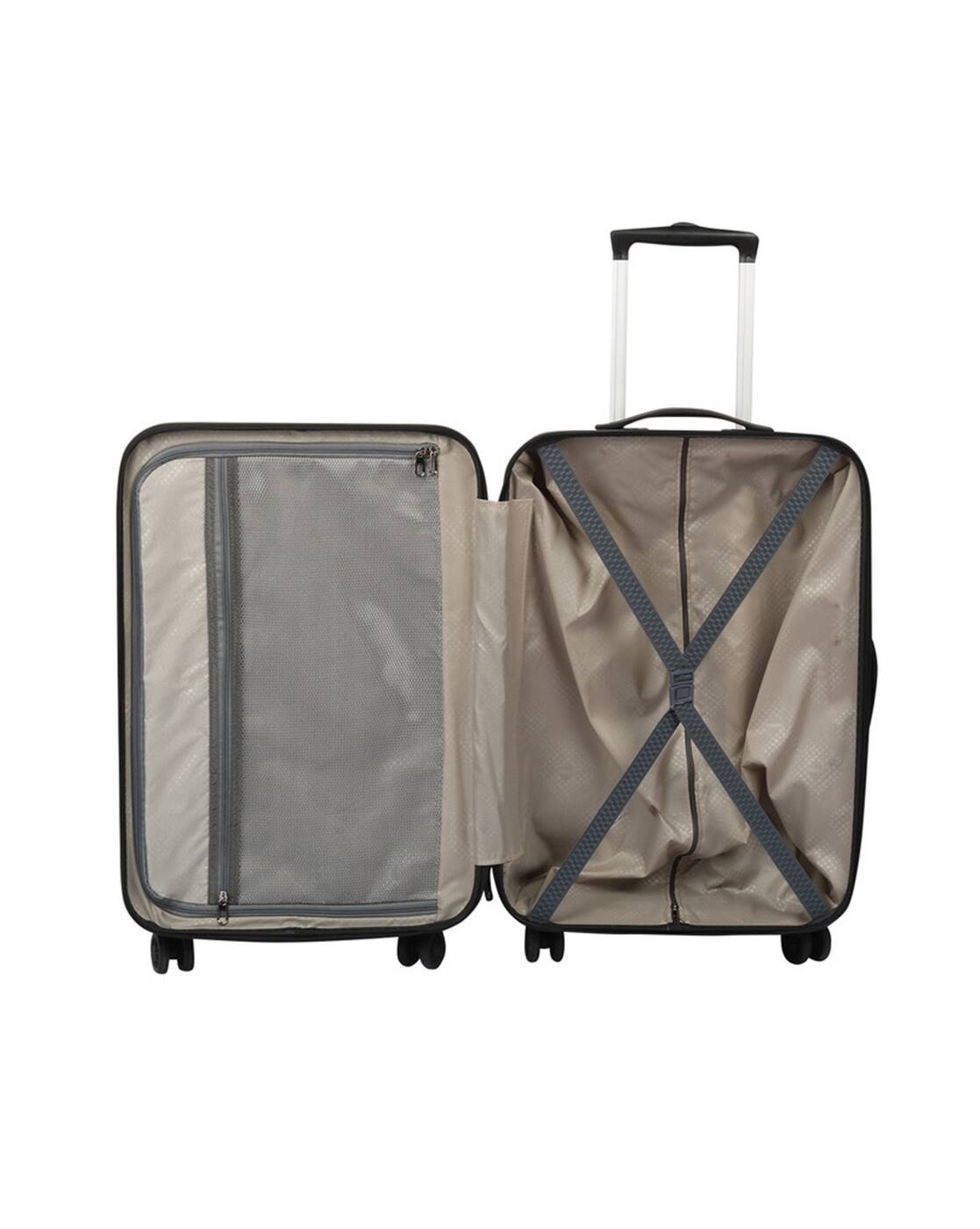 Buy Silver-Toned Luggage Trolley Bags for Men by Novex Online