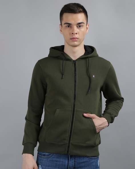 Men's zip clearance front hoodies